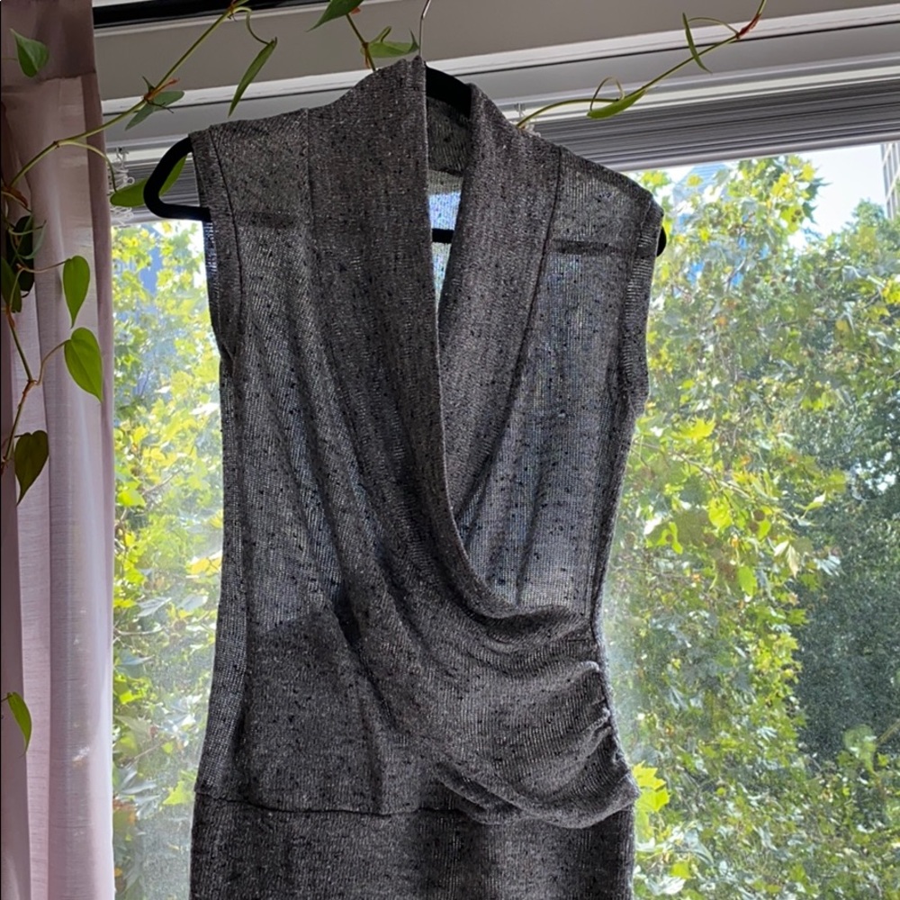 Rouched Sweater Tank